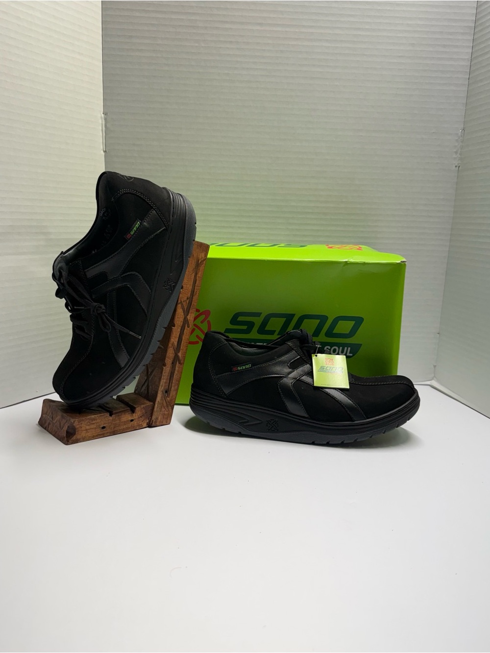 Mephisto Sano Evasion Black Walking Fitness Athletic Shoes Women’s 8.5 New